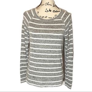 41 Hawthorn Arnold Raglan Knit Top Striped